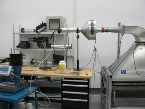 K&N Air Filter Testing Equipment