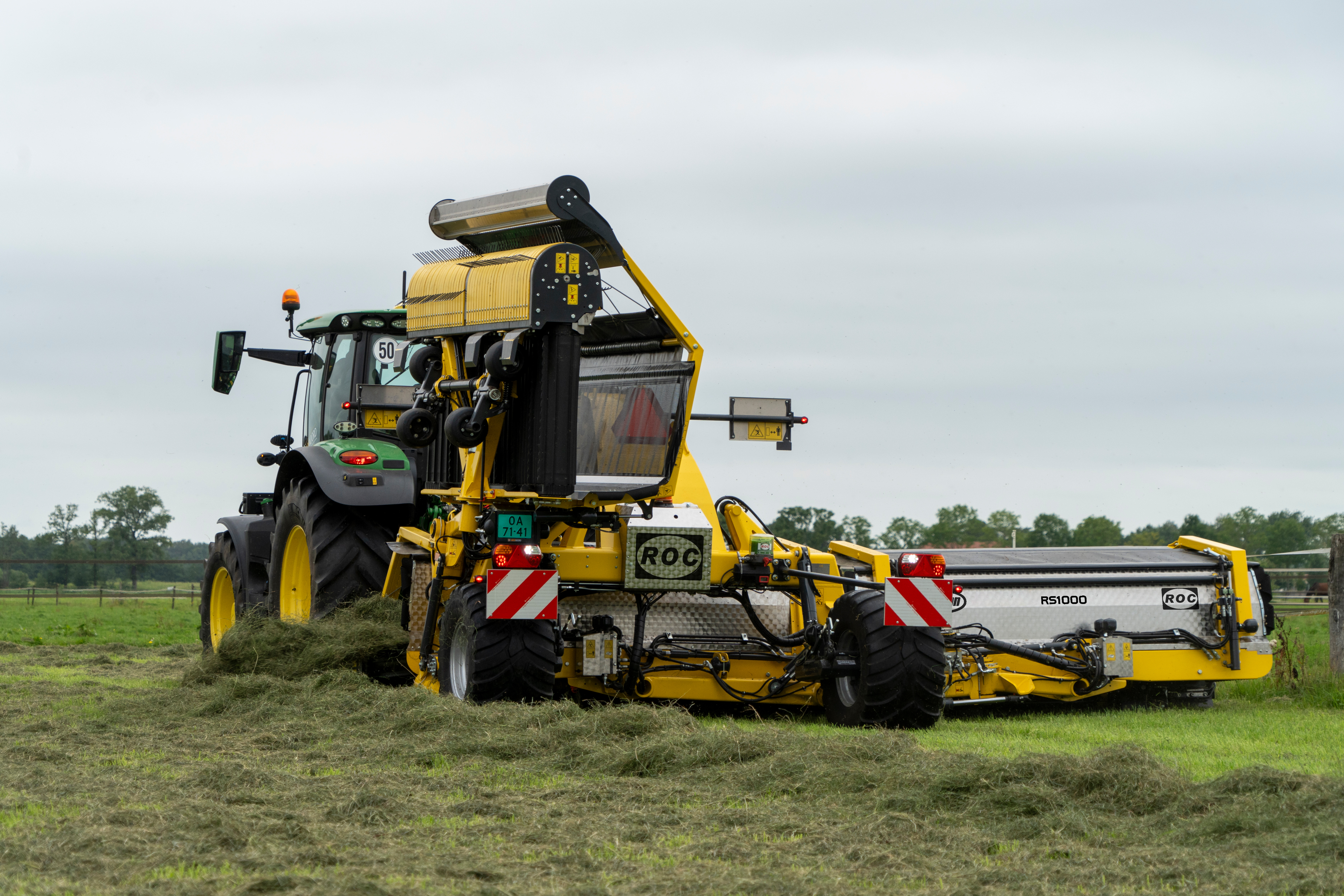 Gedeeltelijk inklapbare werkpositie