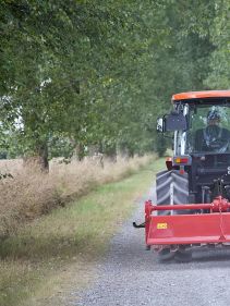 Rotary Tillers - Kverneland CLS customized for gardening work and lighter tasks, still has a working depth to 15cm