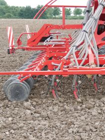 Kverneland ts-drill, cost efficient combined with high performance on the field