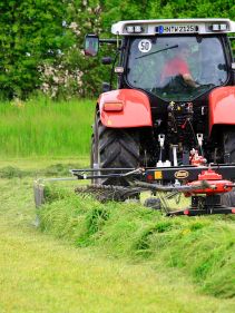 Single Rotor Rakes - VICON ANDEX 323-353-394-424T-434-474T, designed for low power tractors, but still provides great working width