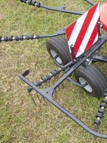 Double Rotor Rakes - Andex 714T VARIO - 714T EVO, CompactLine Gearbox provides almost maintenance free and great strengt during operation