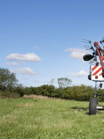 Tedders, Trailed - VICON FANEX 904C - 1124C, purpose-built for smaller tractor but will also operate with larger ones