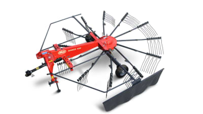 Single Rotor Rakes - VICON ANDEX 323-353-394-424T-434-474T, designed for low power tractors, but still provides great working width