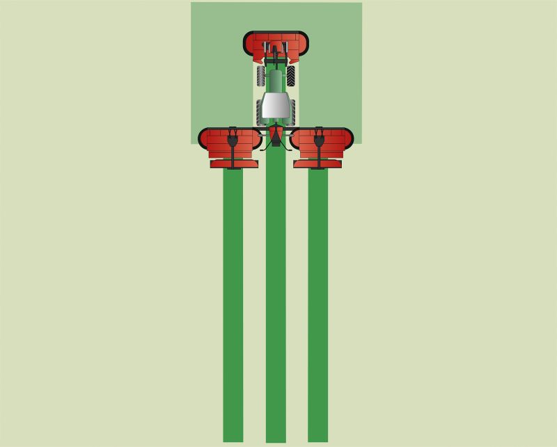 Mower Conditioners - Kverneland 53100 BX, QuattroLink suspension, hydraulic adjustment, BX belt solution and butterfly mower combination