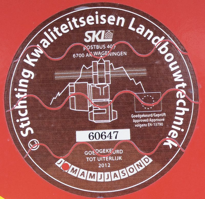 Sprayers - Kverneland Ixter equipment for controlling in operation