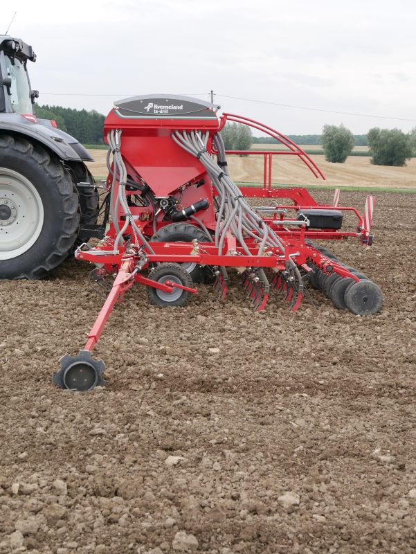 Kverneland ts-drill, cost efficient combined with high performance on the field