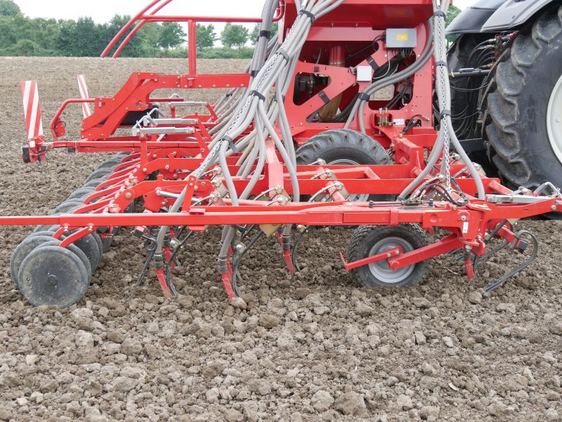 Kverneland ts-drill, cost efficient combined with high performance on the field