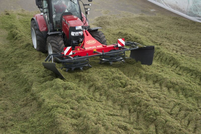 Silage Spreaders - VICON DUPLEX 400 - 600, great capacity and high performance also easy to use in operation