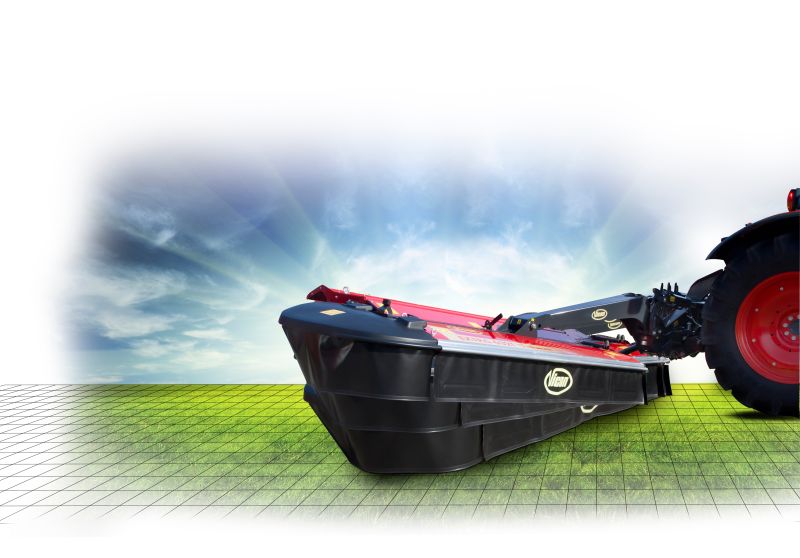 Mower Conditioners - VICON EXTRA 624T - 628T/R - 632T FARMER, tine conditiong with hydraulic spring adjustments also slim design for efficient during operation