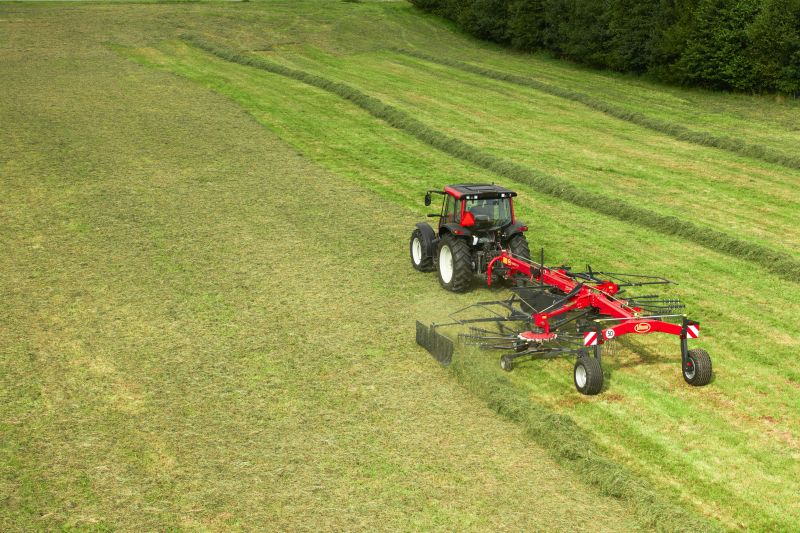 Double Rotor Rakes - VICON ANDEX 774, great maneuvreability and superb performance