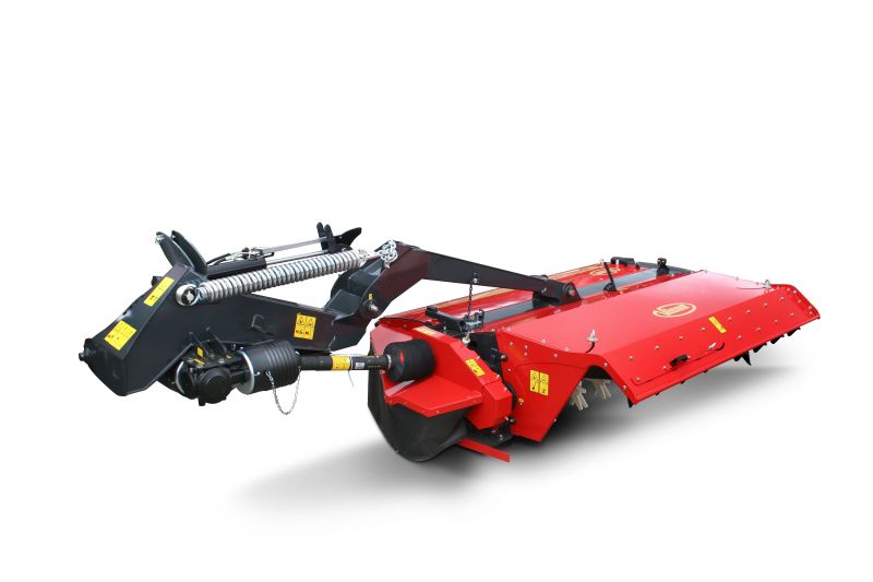 Mower Conditioners - VICON EXTRA 624T - 628T/R - 632T FARMER, tine conditiong with hydraulic spring adjustments also slim design for efficient during operation