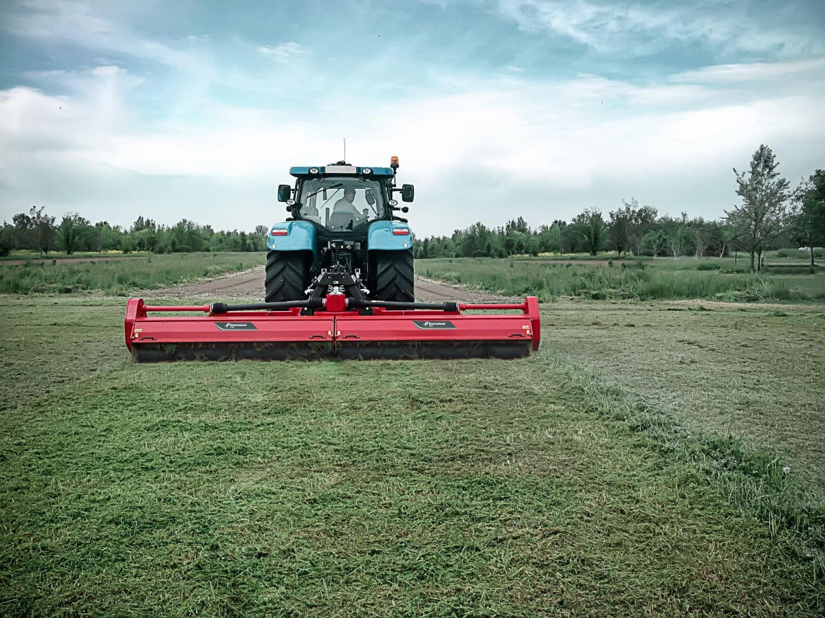 Kverneland FXF - Rotor performant pour un excellent broyage dans toutes les conditions.