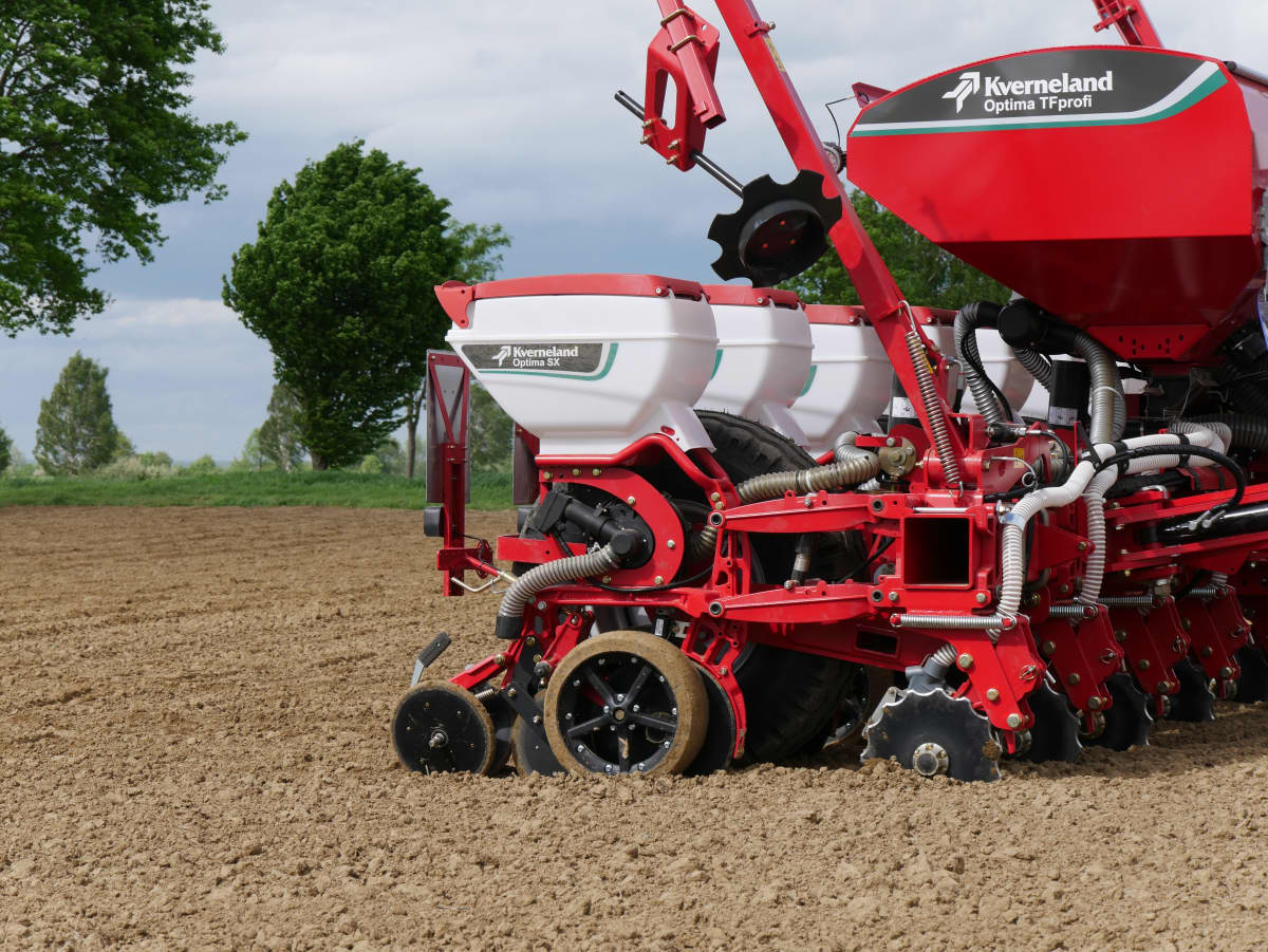 high speed sowing unit| Kverneland Optima SX Sowing unit