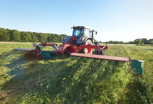 Mower conditioners - Kverneland 53100 MT,butterfly mower combination with QuattroLink suspension concept