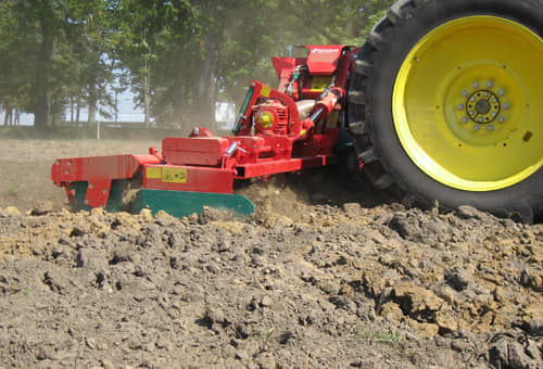 Power Harrows - Kverneland Harrow-F35 provides high output combined with a low weight