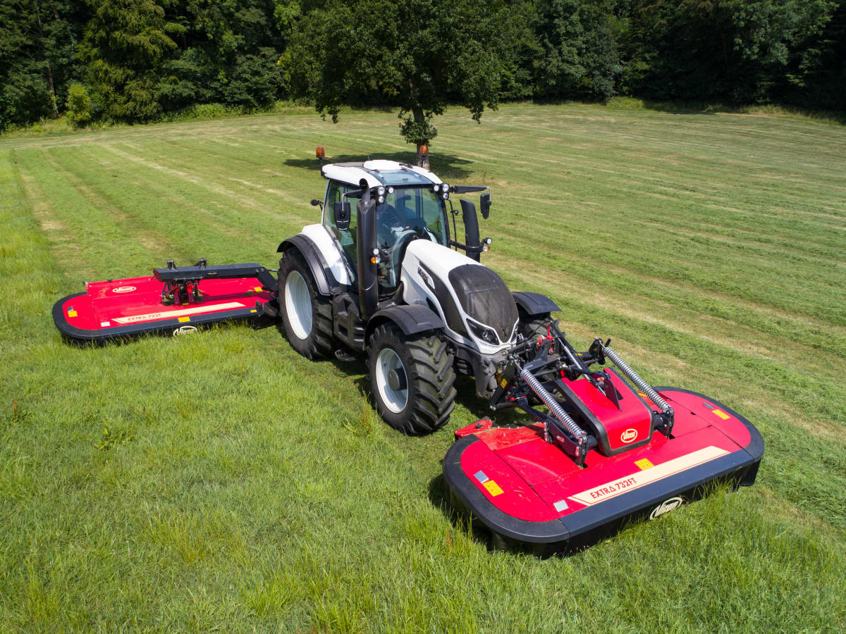 Mower Conditioners - VICON EXTRA 732FT - 732FR - 736FT - 736FR FRONT MOUNTED MOWER CONDITIONERS, new and comfortable ideas to the machine with a maintenance friendly design