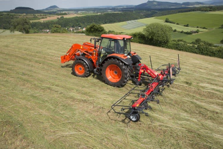 Mounted Tedders - Vicon Fanex 604 - 804, Night Swathing, Oscillation Dampers, Heavy Duty Main Frame Design, Spreading Angle and HexaLink Finger Clutch