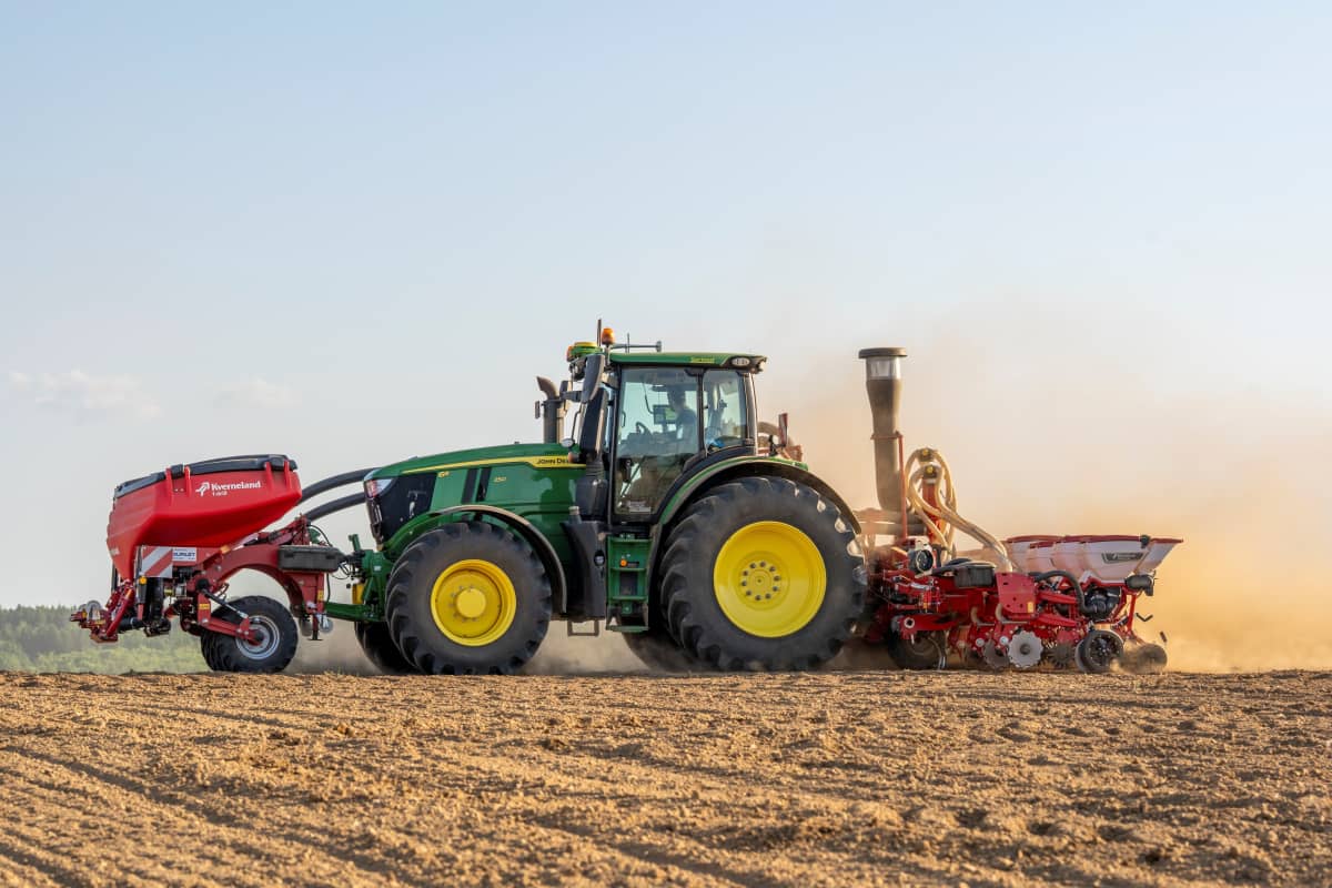 Kverneland - Nauwkeurig én snel zaaien met de Kverneland Optima SX Geoforce
