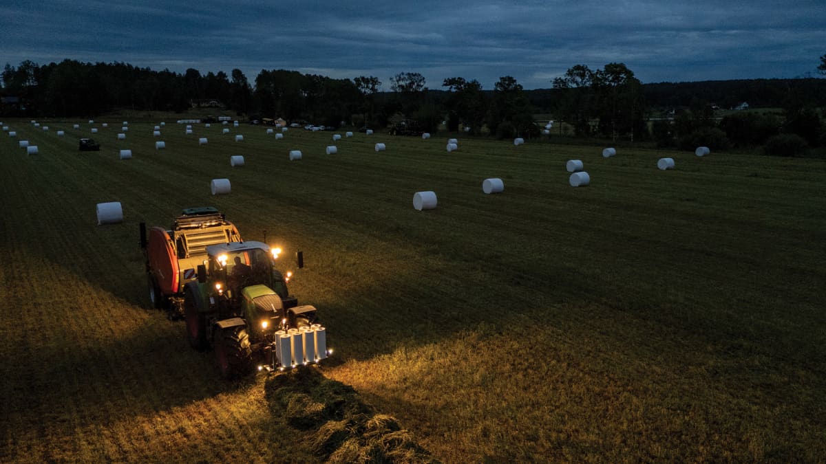 Record du monde avec la Kverneland FastBale Premium 