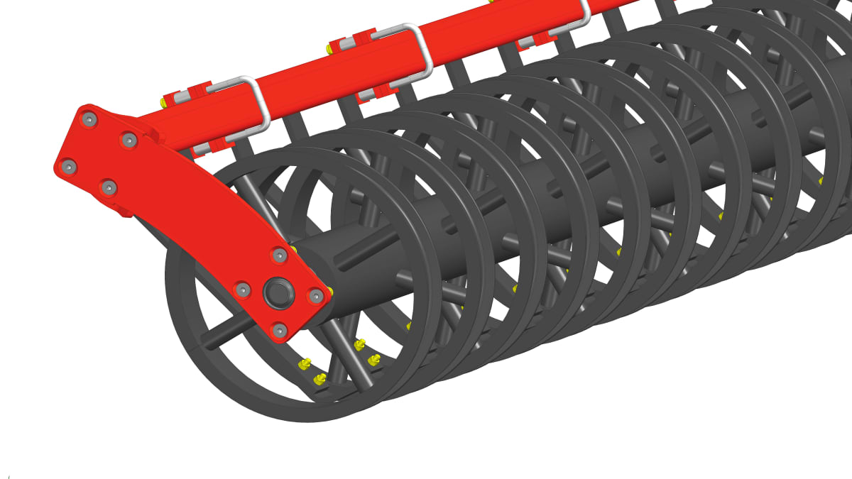 Image of the Kverneland Disc Harrows Kverneland 2100T Series Actipress roller