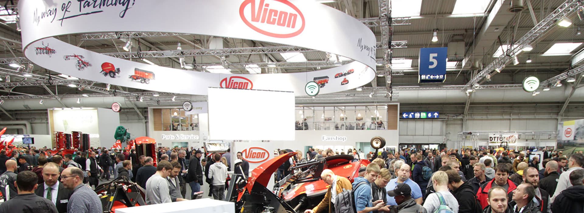 Vicon Agritechnica Hero Banner