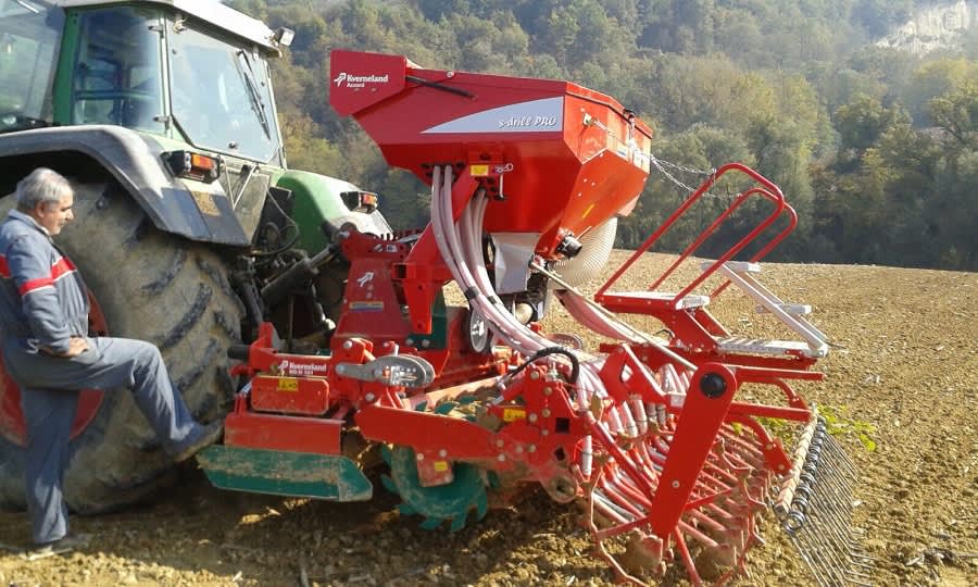 Con la s-drill PRO semine perfette del grano duro