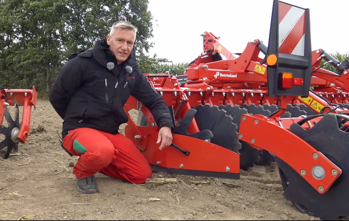 Kverneland Qualidisc for a variety of tillage applications