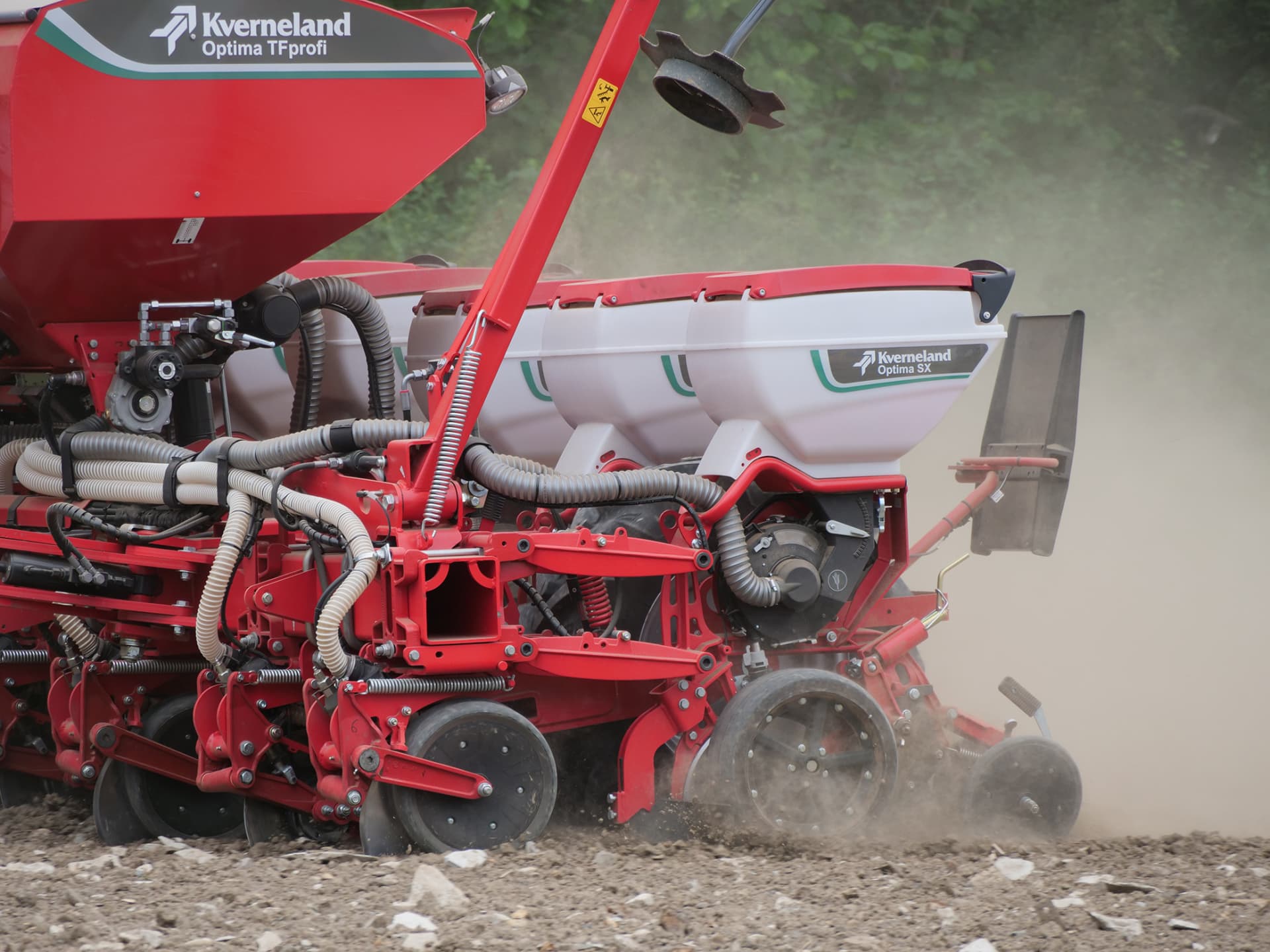 Fertilisation ultra-localisée PUDAMA pour semoirs monograines Kverneland