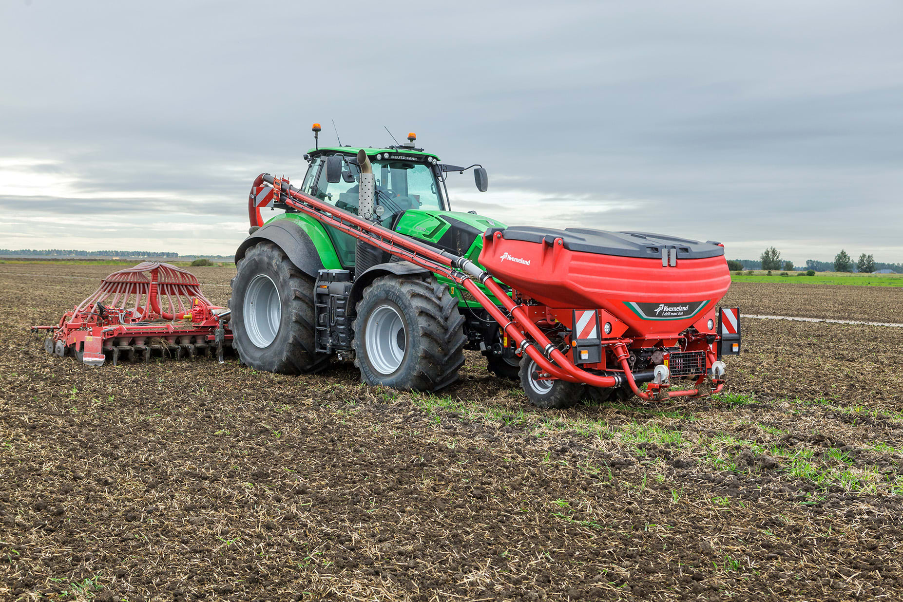 Kverneland f-drill – Nouvelle génération de trémies frontales