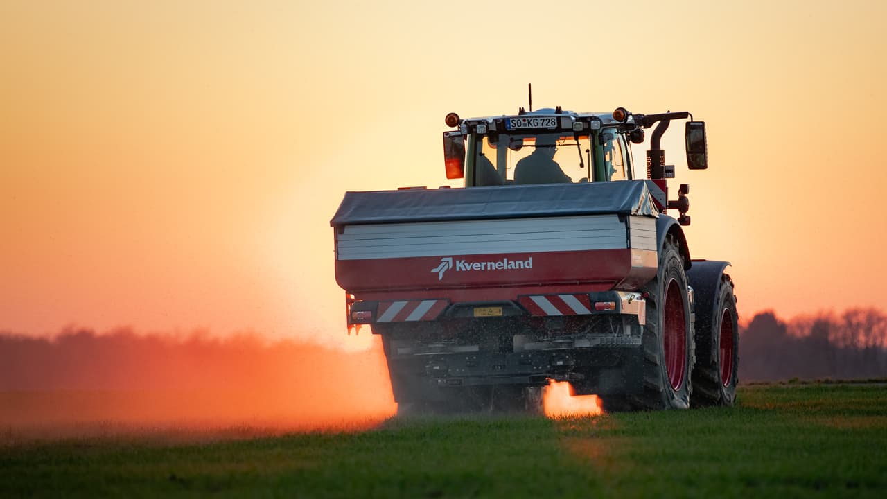Kverneland - Minimal vindpåverkan & exakt spridning