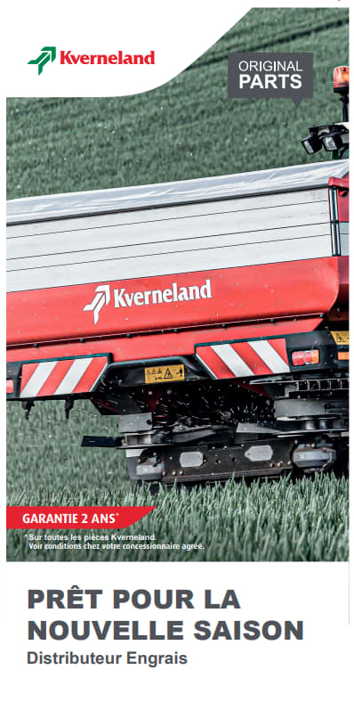Kverneland - Get Ready Epandeurs d'engrais