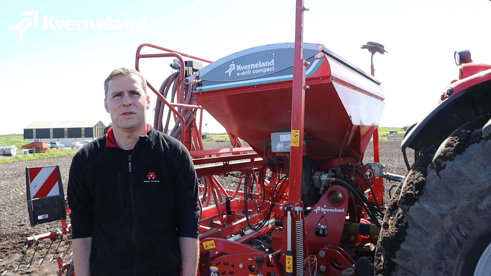 Kverneland e-drill – First Class Establishment at Kirkistown Farm, Co. Down