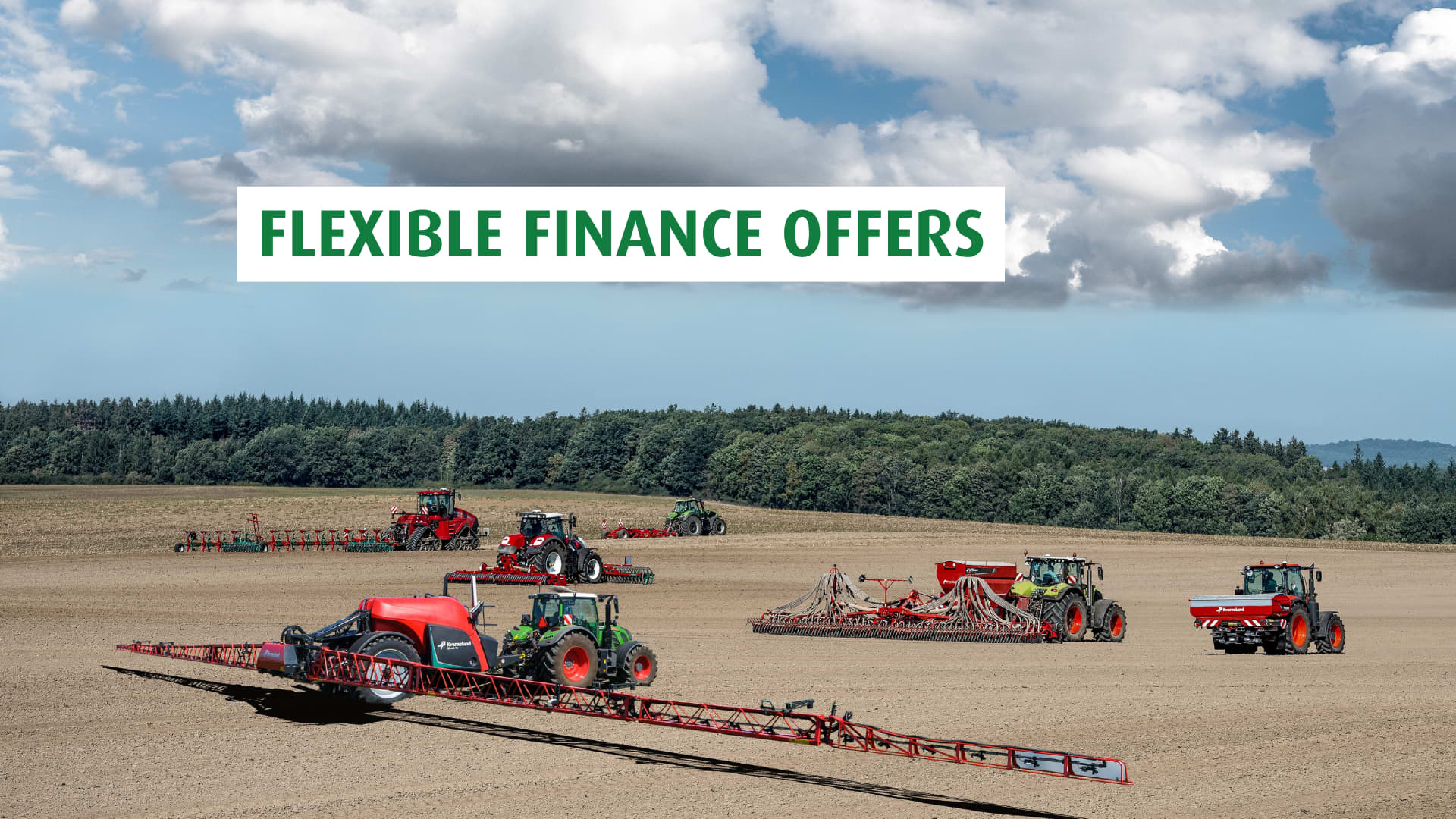 Flexible Finance Options Now Available on the Kverneland Range
