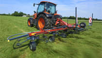 New 7.6m Tedder with Reduced Transport Height and Increased Efficiency