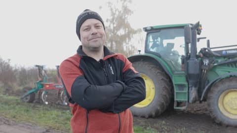 Kverneland 2300S hos "Pumpakungen" på Öland