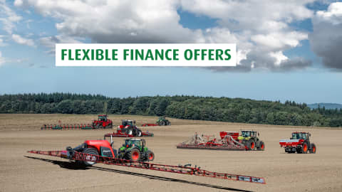 Flexible Finance Options Now Available on the Kverneland Range