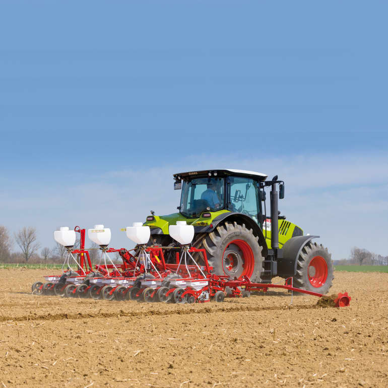 Kverneland monopill e-drive2, Mechanical precision drill for beet, rape and chicory