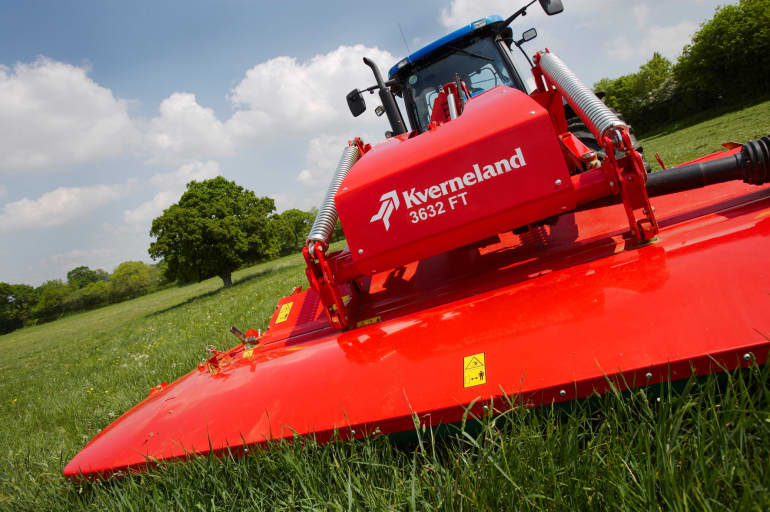 Kverneland 3600 FT FN FR versatile, innovative suspension system