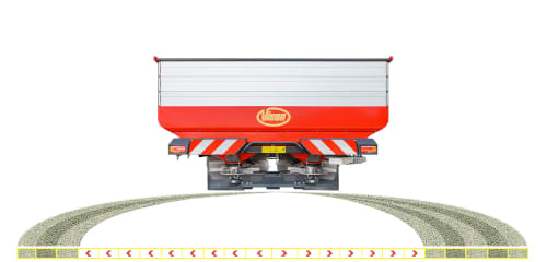 Disc Spreaders - Vicon RotaFlow GEOSPREAD, intelligent spreading with GPS control for medium size segment