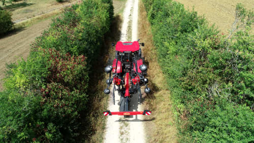 Double Rotor Rakes - VICON ANDEX 705 EVO - 705 VARIO, high performance and TerraLink Plus cardanic rotor providing improved quality of forage