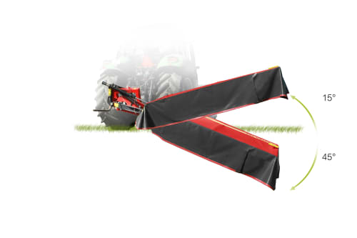 Plain Mowers - VICON EXTRA 117 - 122 - 124 - REAR MOUNTED MOWERS, quiet during operation and maintenance friendly