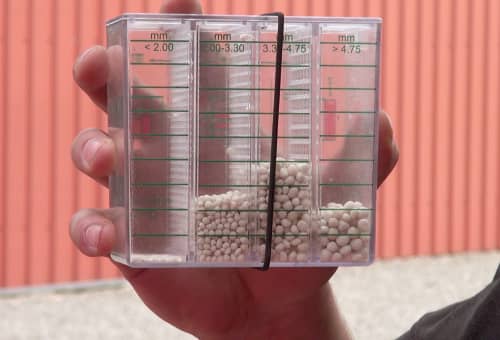 Grafico di spandimento - Vicon Italia