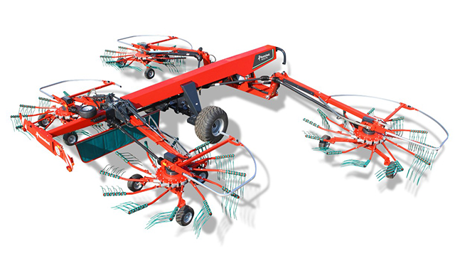 Andaineurs quatre rotors Kverneland 95130 C PRO