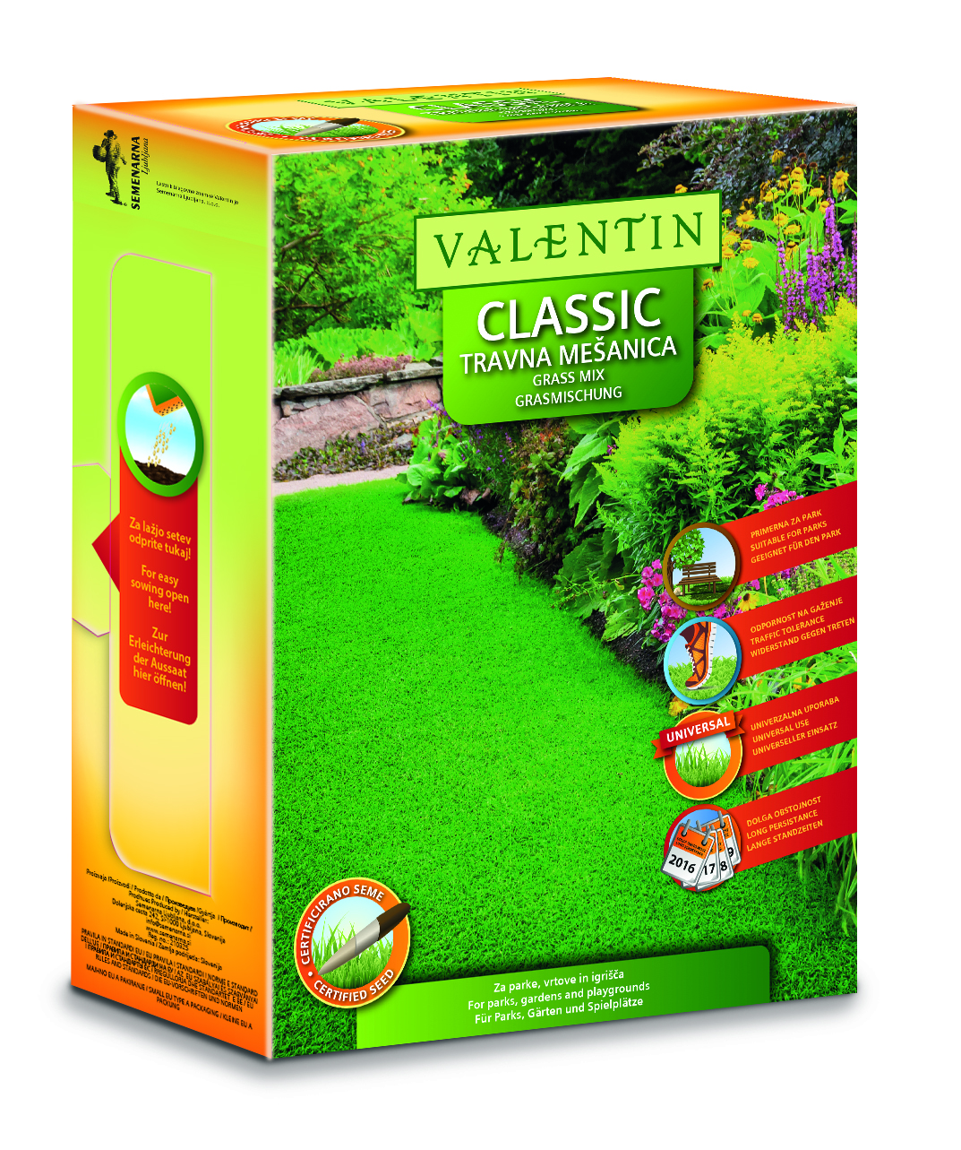 Travna mešanica classic valentin 1kg; kz cerklje