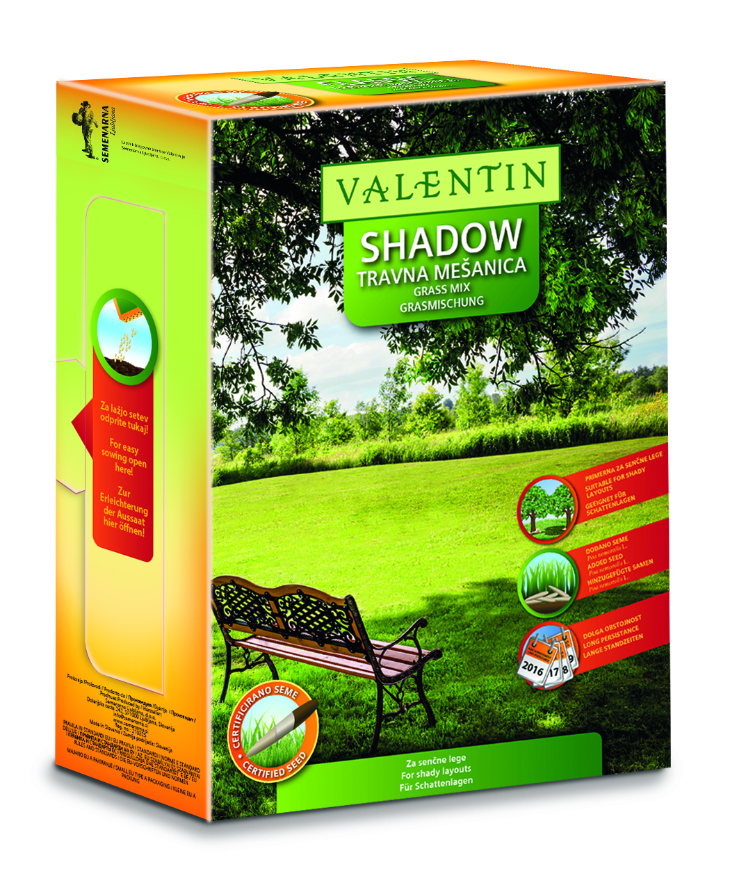 Travna mešanica shadow valentin 1kg; kz cerklje