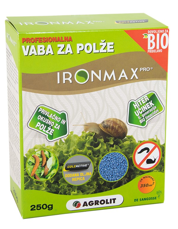 Vaba proti polžem ironmax 250g; kz cerklje