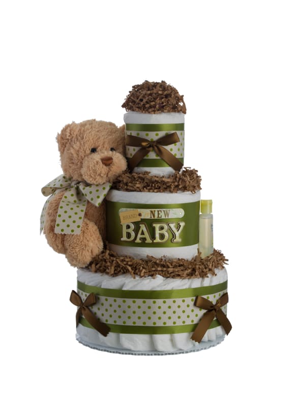 Brand New Baby 3 Tier Diaper Cake