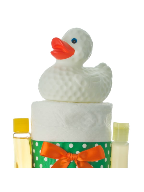 Lil Duck Golfer 3 Tier Diaper Cake