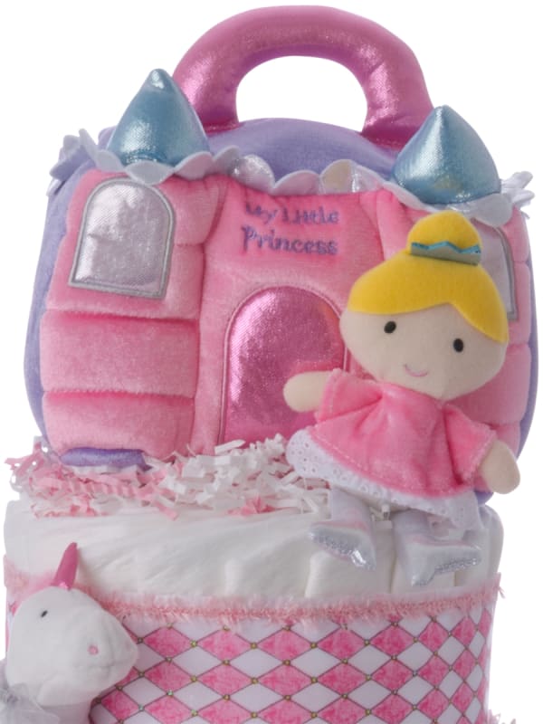 My Lil' Princess Baby Diaper Cake for Girls
